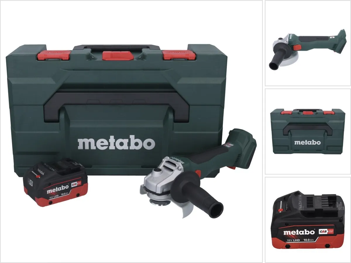 Metabo W 18 L BL 9-125 Haakse Slijper 125mm