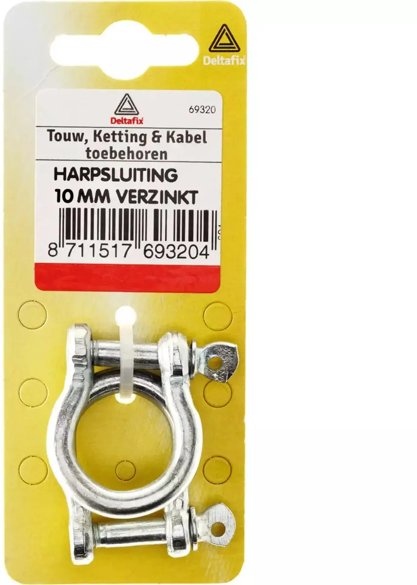 Deltafix Harpsluiting 10mm