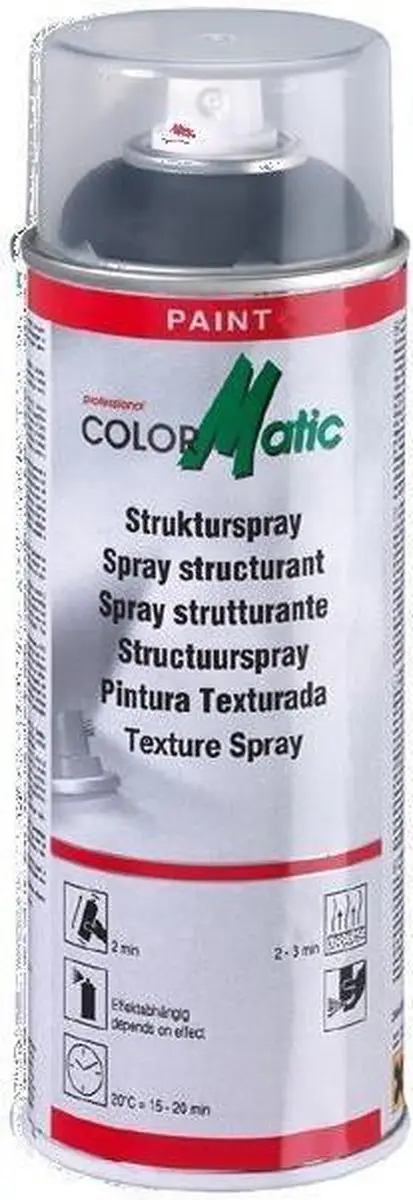 Motip Colormatic Structuurlak 400ml - Transparant