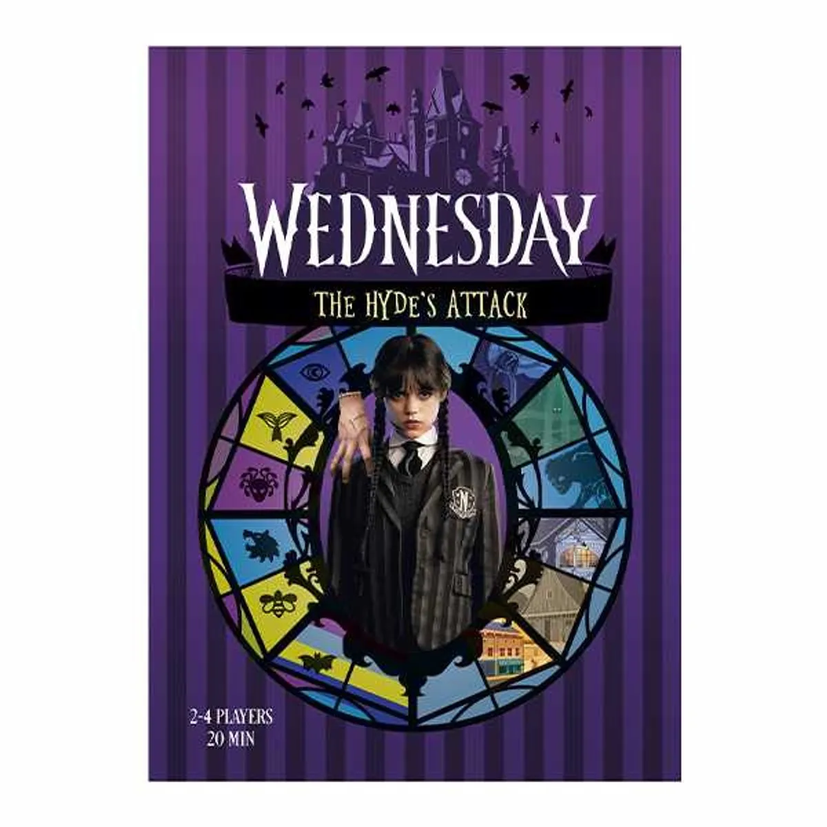 Asmodee Wednesday Nevermore Mystery Hyde’s Attack - 2-4 Spelers