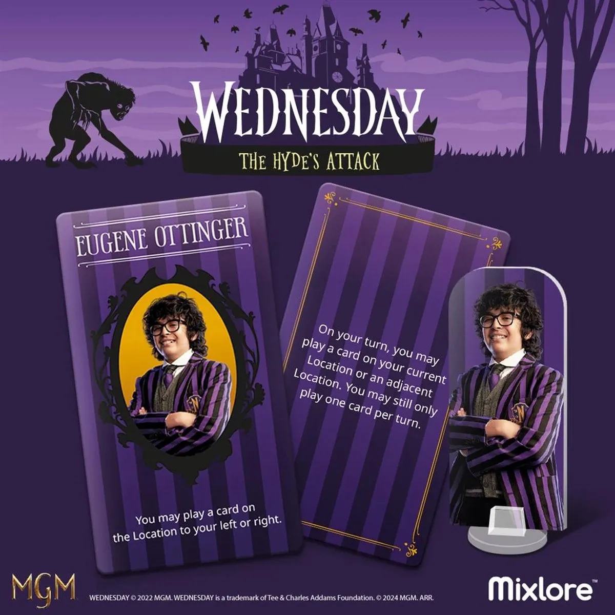 Asmodee Wednesday Nevermore Mystery Hyde’s Attack - 2-4 Spelers