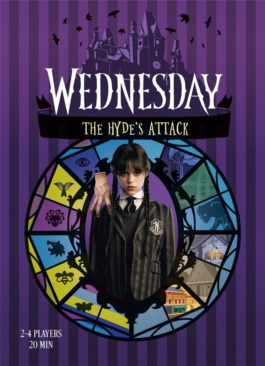 Asmodee Wednesday Nevermore Mystery Hyde’s Attack