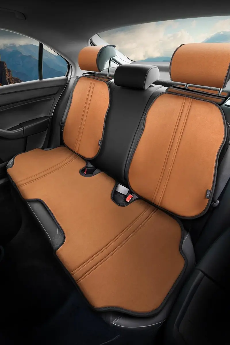 Panda Universele Autostoelhoezen Bruin - Airbagcompatibel