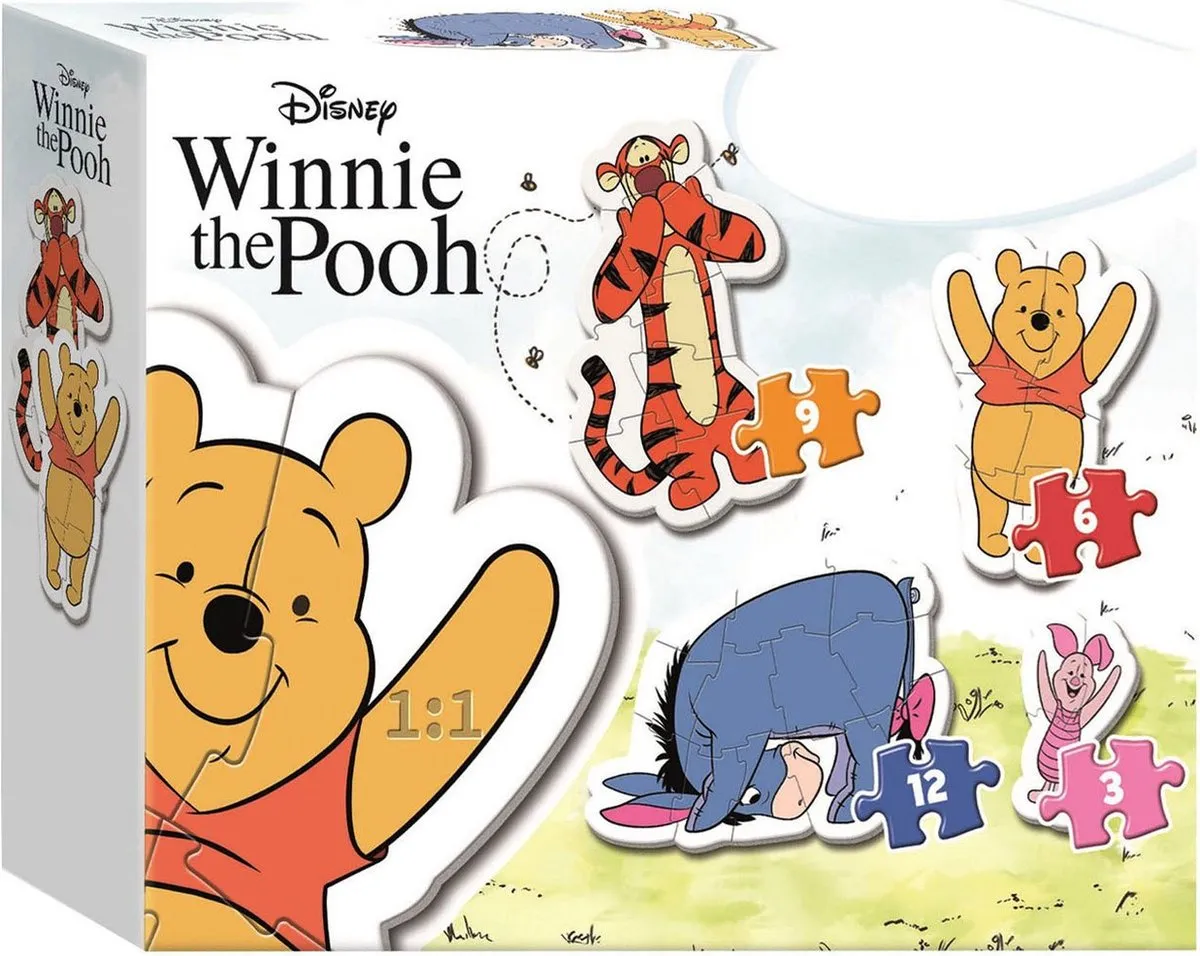 Clementoni My First Puzzles Winnie de Poeh 30 Stukjes - Multicolor