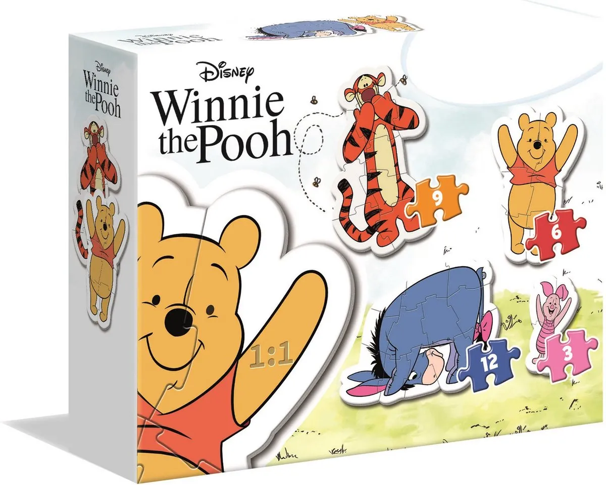 Clementoni My First Puzzles Winnie de Poeh 30 Stukjes - Multicolor