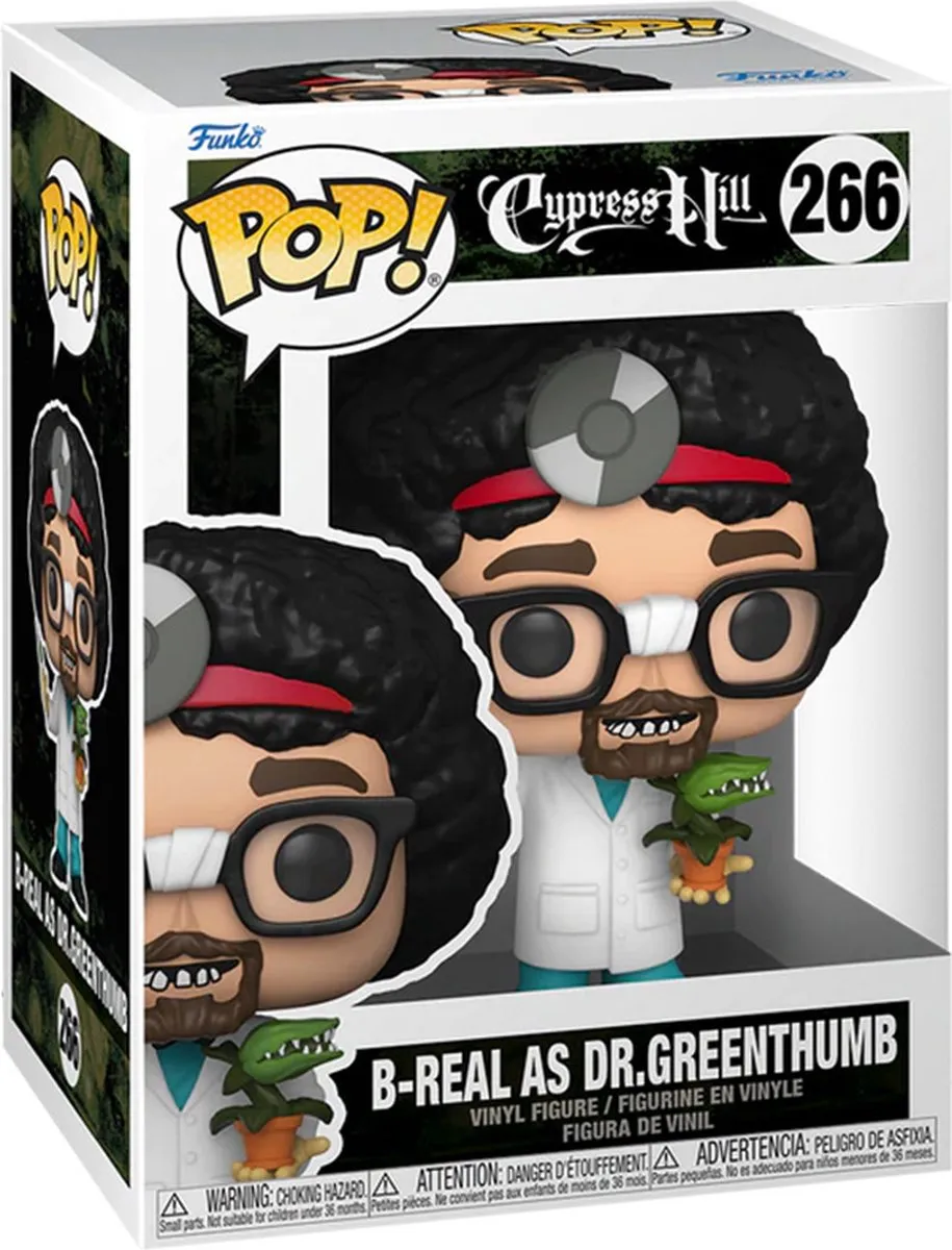 Funko POP! Cypress Hill Dr. Greenthumb Verzamelfiguur - Multicolours
