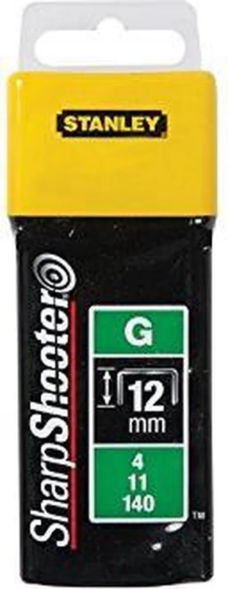 Stanley Nieten Type G 12mm - 5000 Stuks