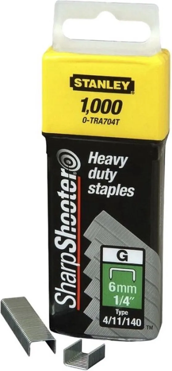 Stanley Nieten Type G 12mm - 5000 Stuks