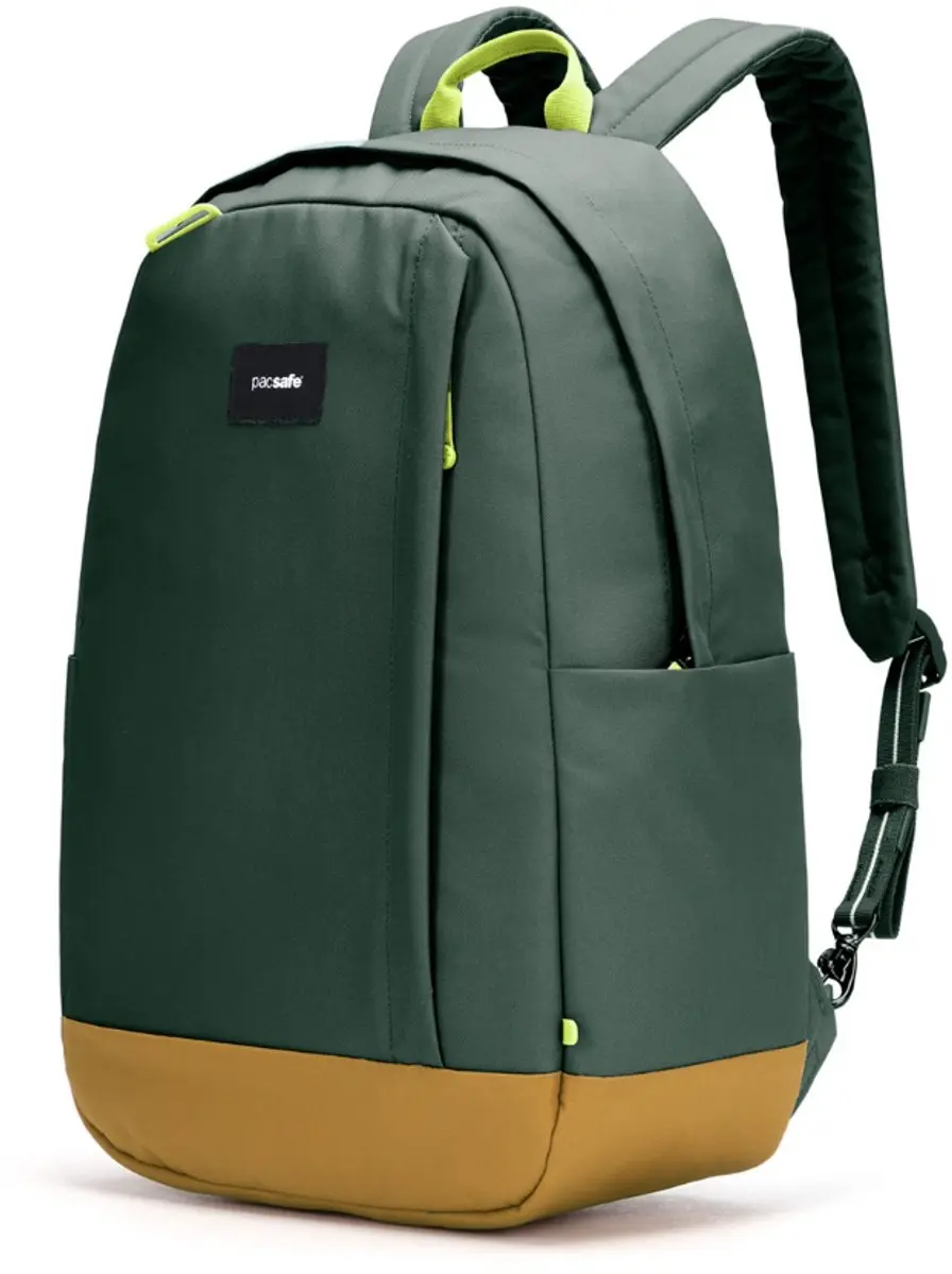 Pacsafe GO Rugzak 25L - Laptop 17 inch - RFID - Groen