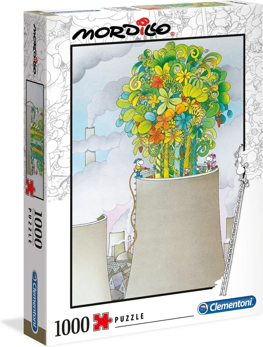 Clementoni Mordillo Legpuzzel The Cure 1000 Stuks