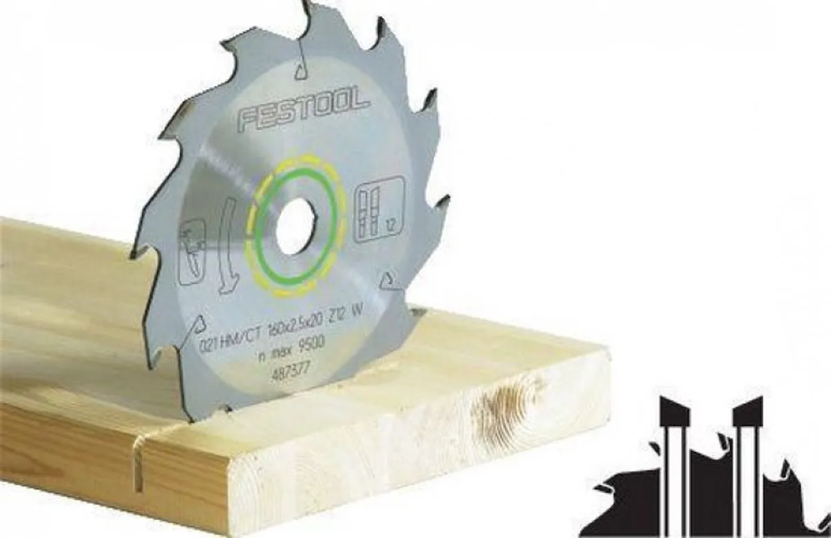 Festool 768129 Cirkelzaagblad Hout 160mm 18T