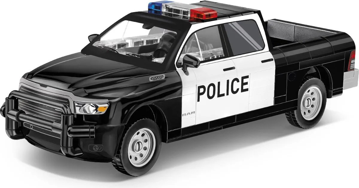 Cobi 24608 Politie Voertuig - 205 Onderdelen - Meerkleurig