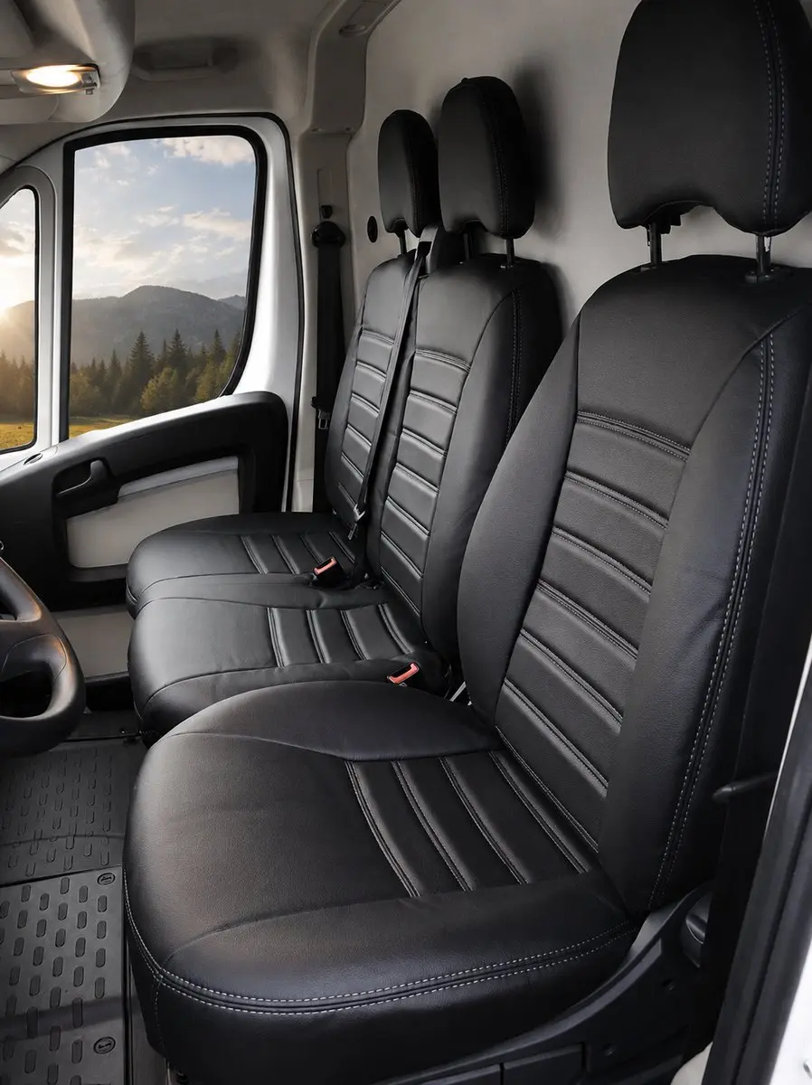 Panda Stoelhoezen Opel Movano Leder