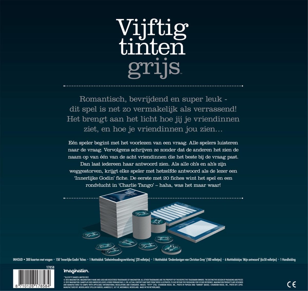 Vijftig Tinten Grijs - Party spel - Erotisch Spel