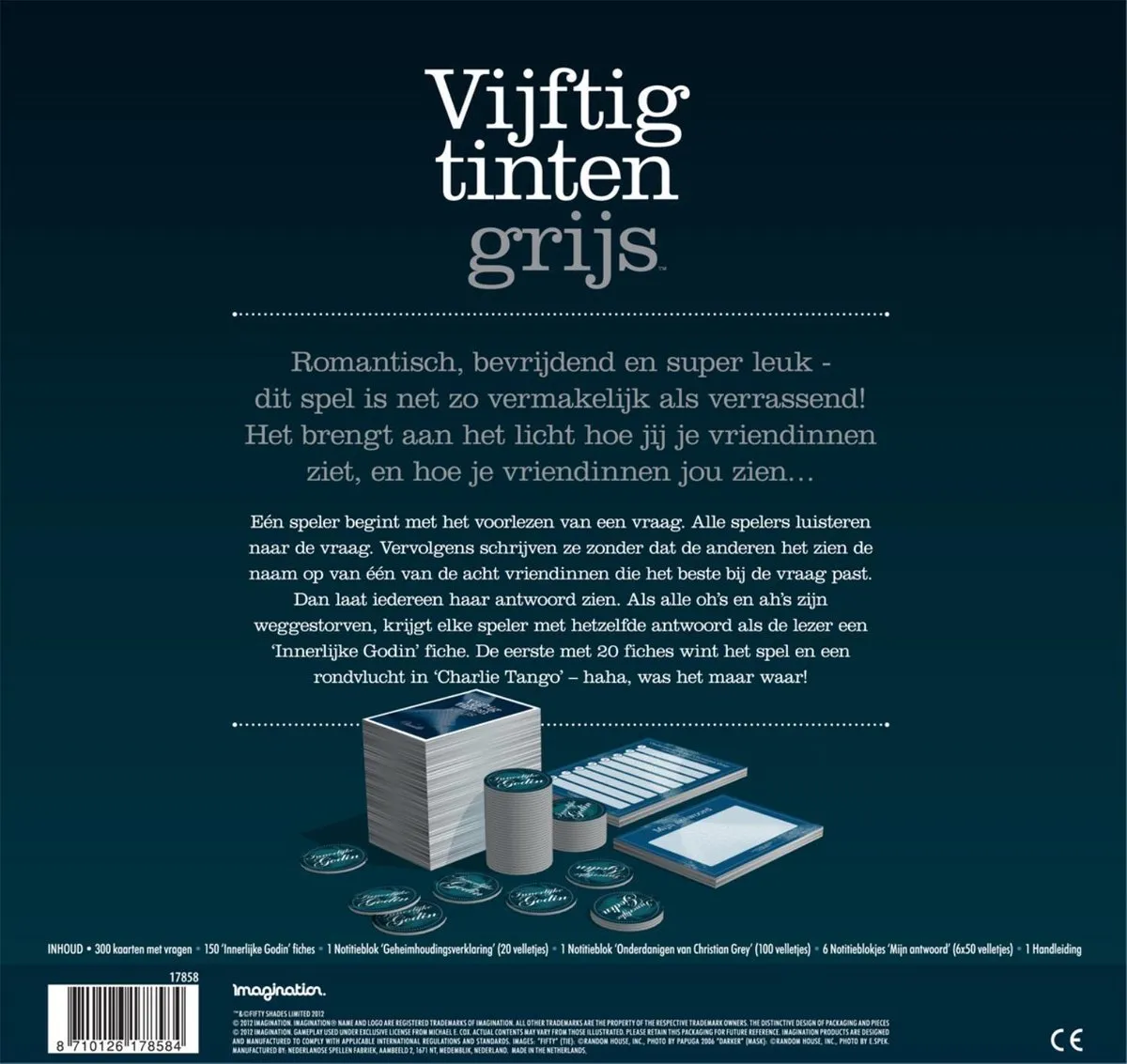 Jumbo Vijftig Tinten Grijs Party Spel - 10 Spelers