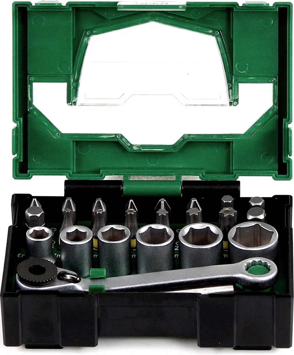 Hikoki 24-delige Bit-/Doppenset 40030020 - Metaal - afbeelding 6 van 6