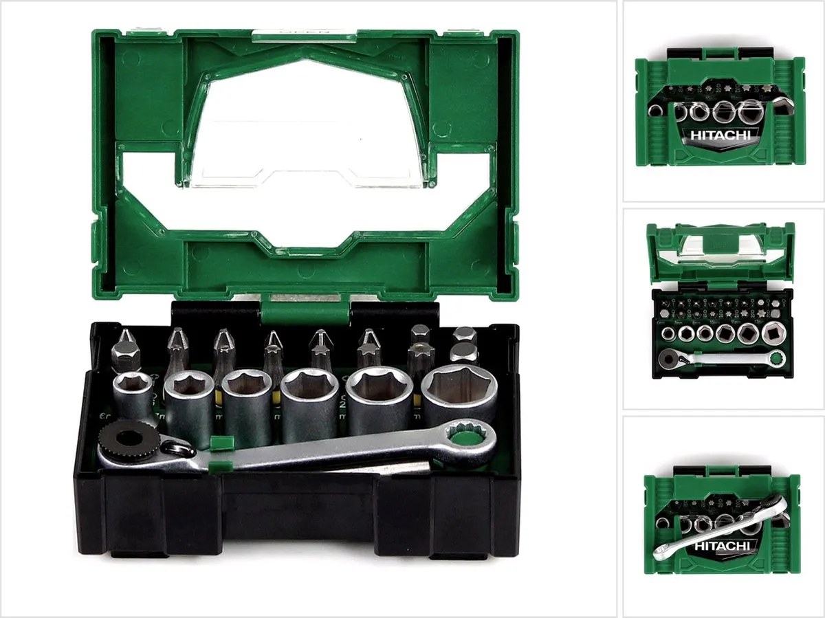 Hikoki 24-delige Bit-/Doppenset 40030020 - Metaal