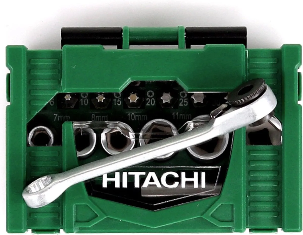 Hikoki 24-delige Bit-/Doppenset 40030020 - Metaal