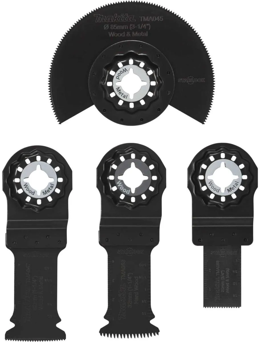 Makita B-67480 Invalzaagset - 4 Stuks