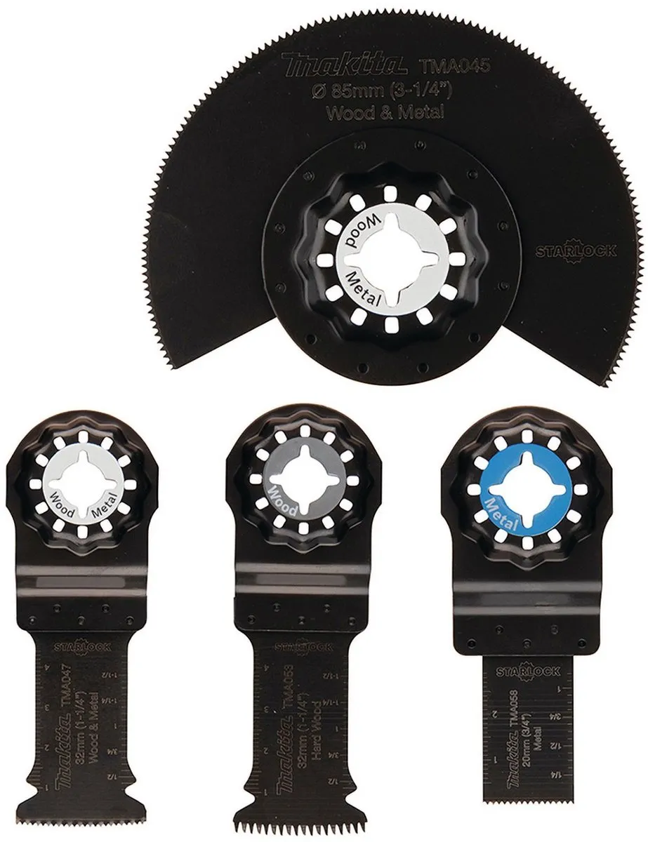 Makita B-67480 Invalzaagset - 4 Stuks