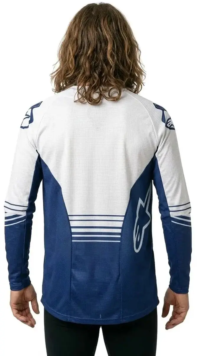 Alpinestars Techstar Phantom Jersey - S - Donkerblauw/Wit