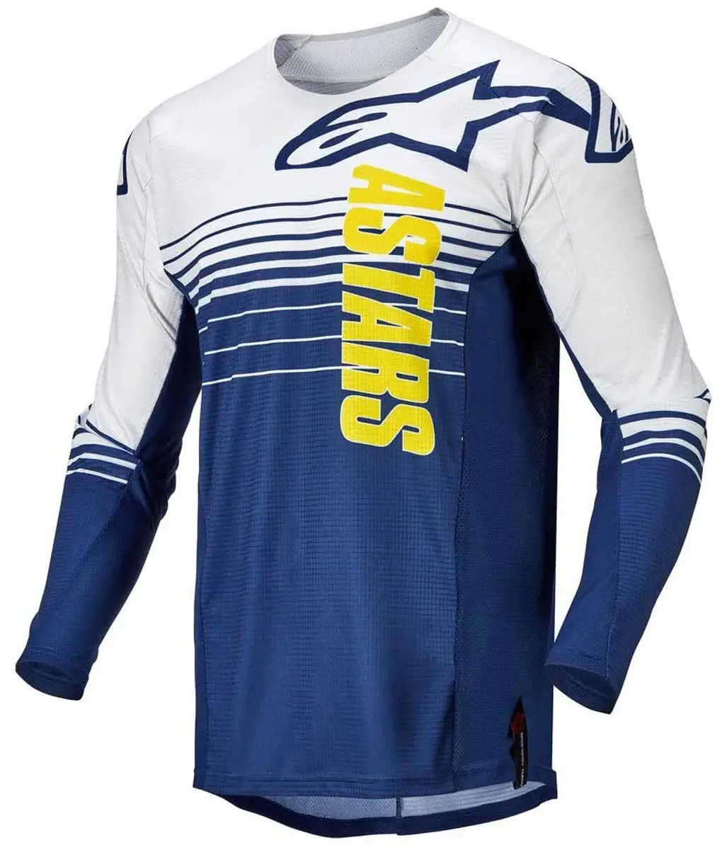 Alpinestars Techstar Phantom Jersey - S - Donkerblauw/Wit - afbeelding 6 van 6