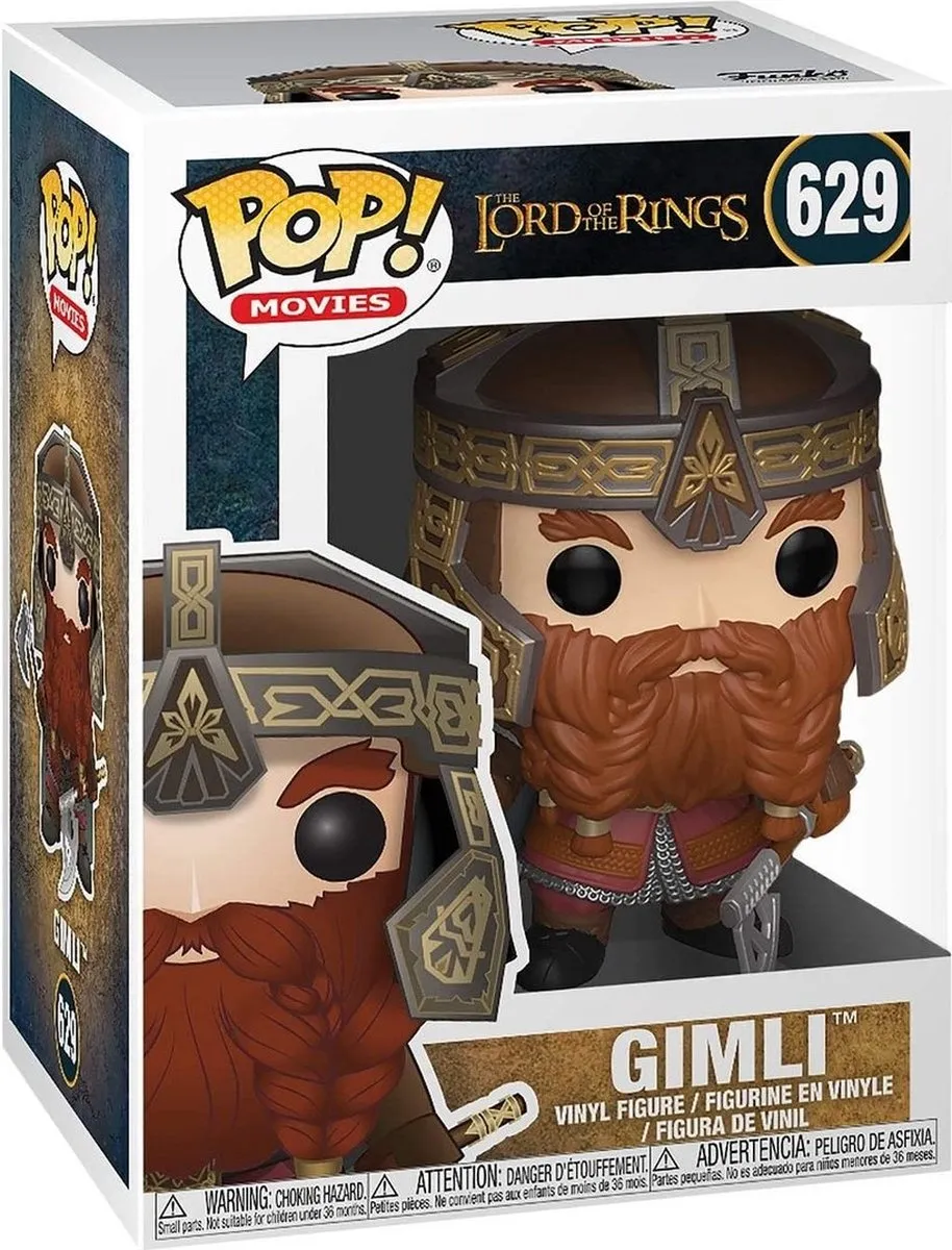 Funko Pop! Lord of the Rings Gimli #629 Verzamelfiguur - Multi