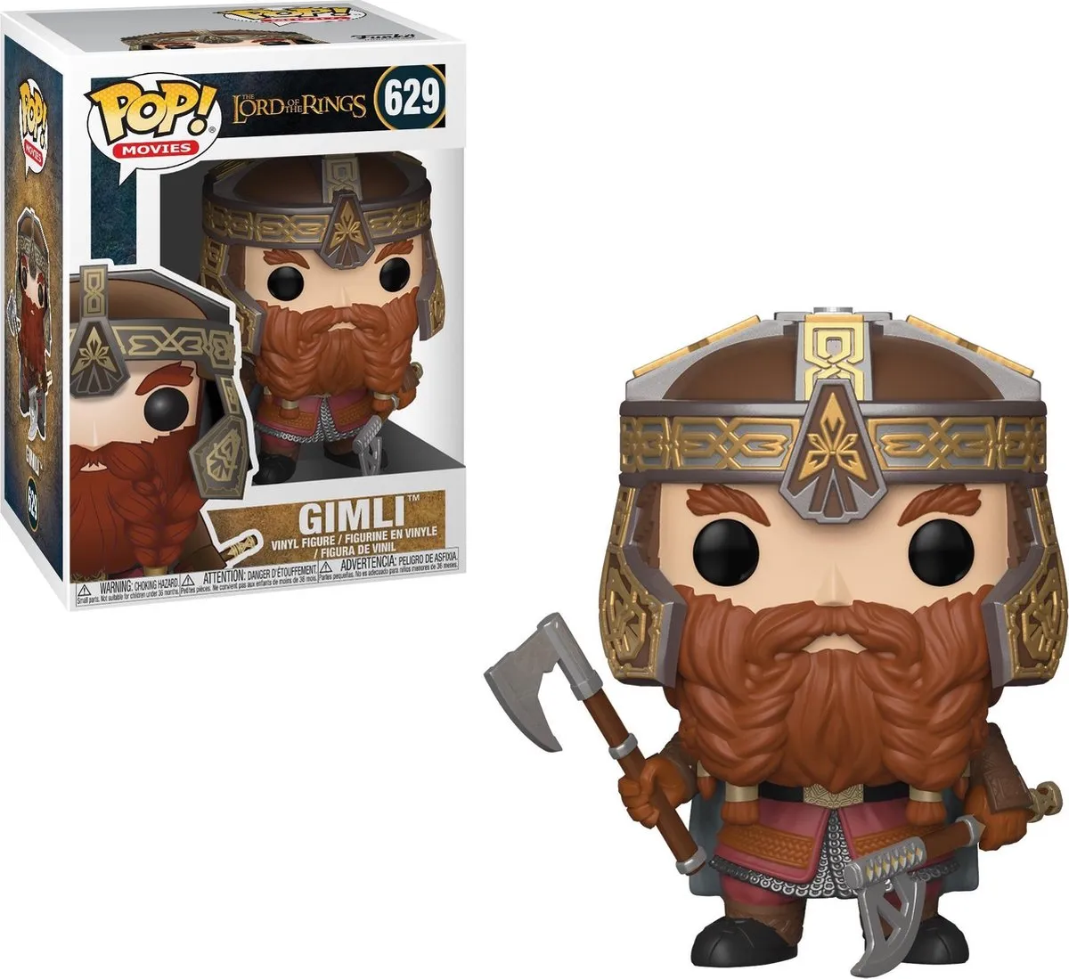 Funko Pop! Lord of the Rings Gimli #629 Verzamelfiguur