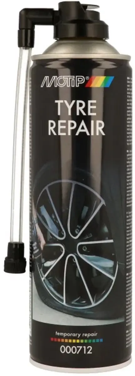 Motip Universele Banden Noodreparatiespray - Meerkleurig - afbeelding 6 van 6