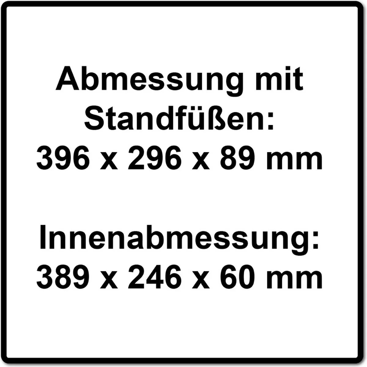 Festool Systainer Organiser SYS3 ORG M 89 - 6xESB - 2 Stuks