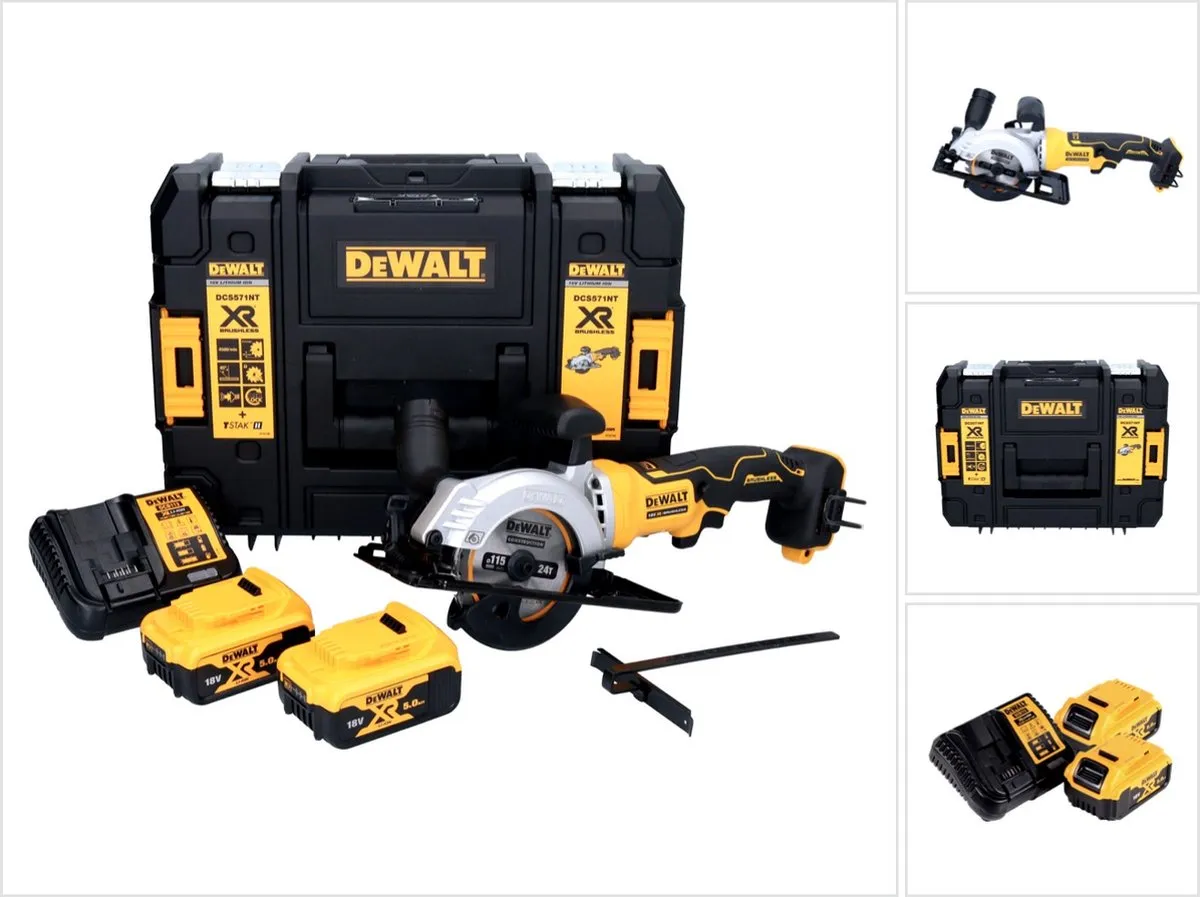 DeWalt DCS 571 P2 Accu-cirkelzaag 18V