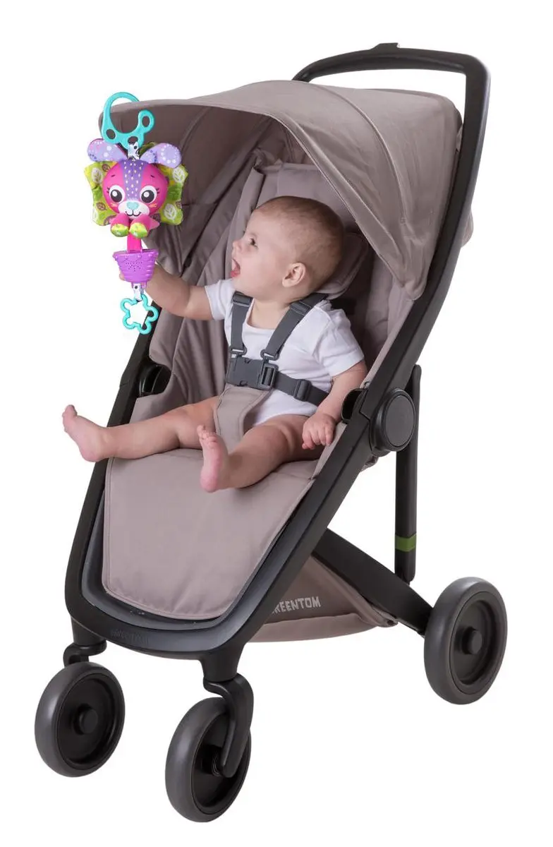 Playgro Musical Pullstring Bunny - Multicolor