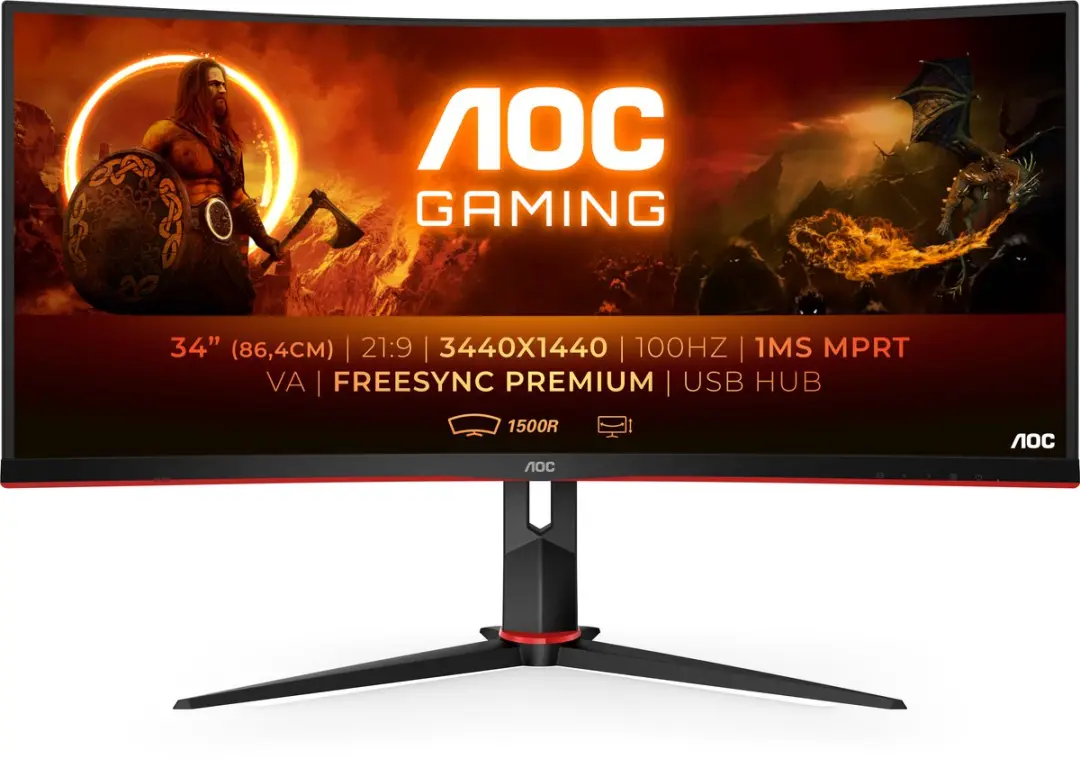 AOC CU34G2 Gaming Monitor 34"