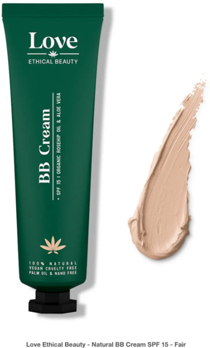 Love Ethical Beauty Natural BB Cream SPF 15 Fair 30ml
