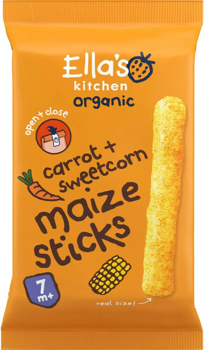 Ella's Kitchen Maize Sticks - 160g (10x16g)