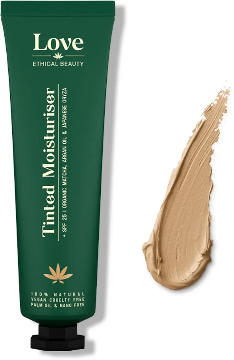 Love Ethical Beauty Natural Tinted Moisturiser SPF 25 Tan 30ml