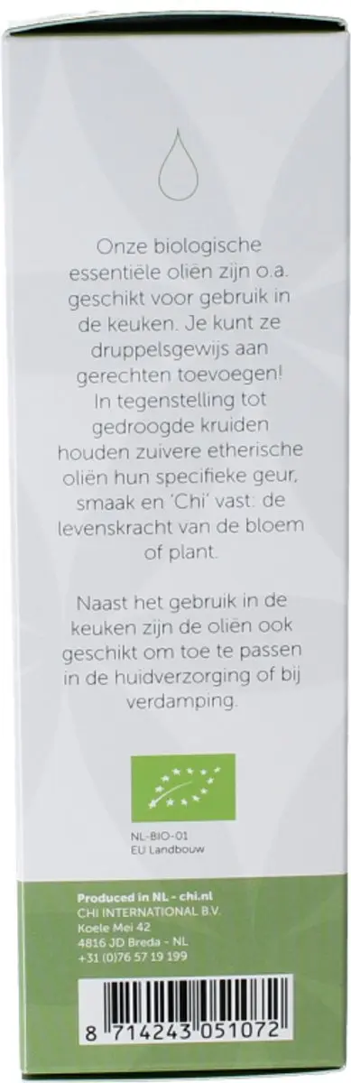 Chi Natural Life Bergamot Bio Essentiële Olie 50ml