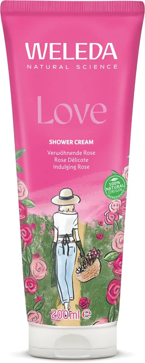 Weleda Love Douchecrème Romantisch - 3x 200ml