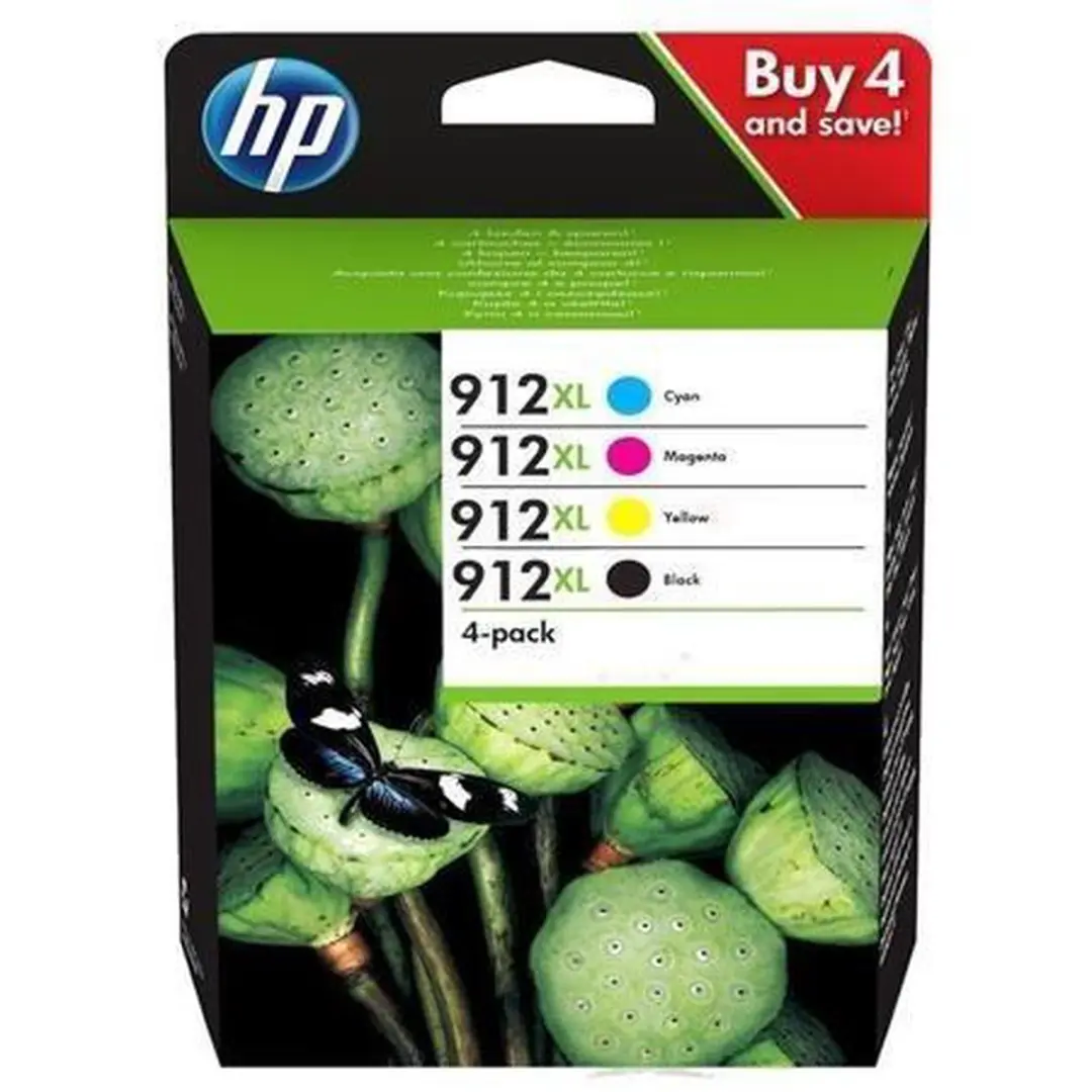 HP 912XL MultiPack Inktcartridges - BCMY - 3YP34AE