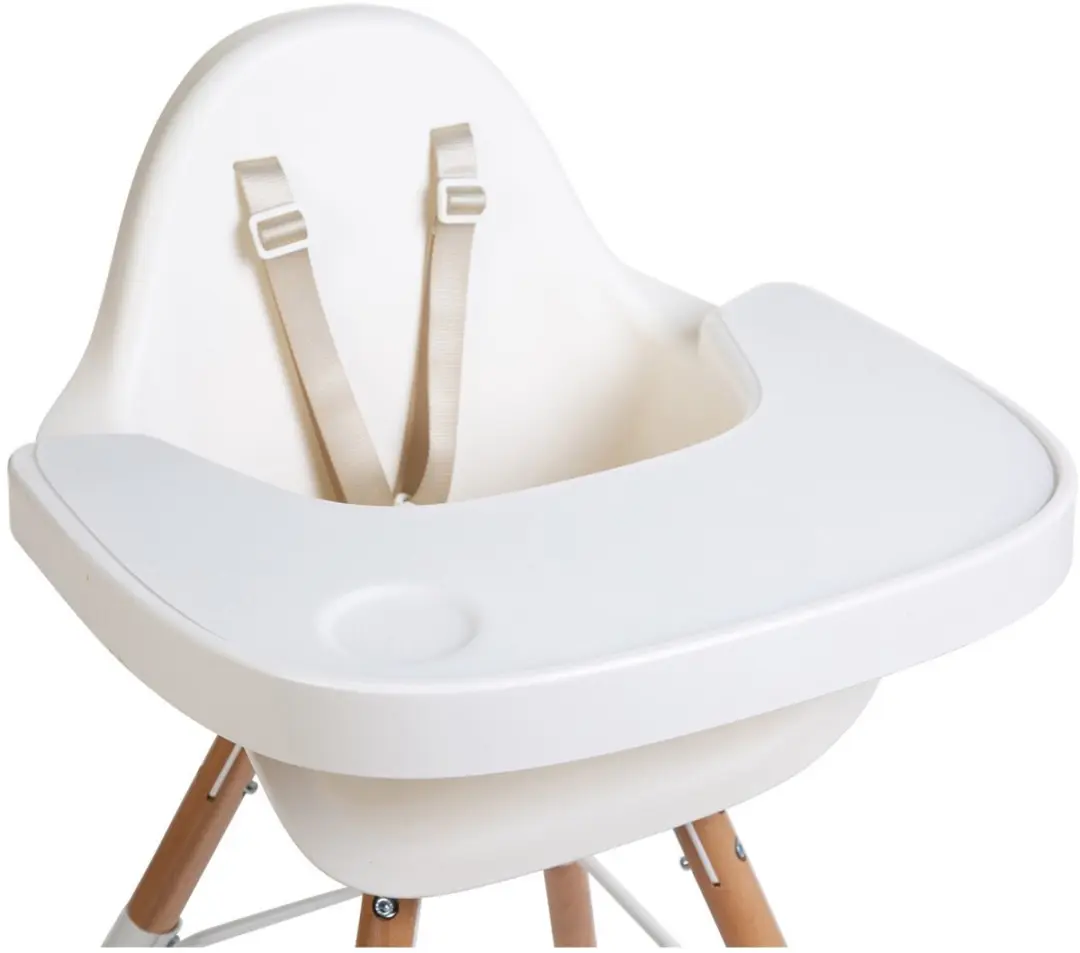 Childhome Evolu Eettablet Kinderstoel - Wit