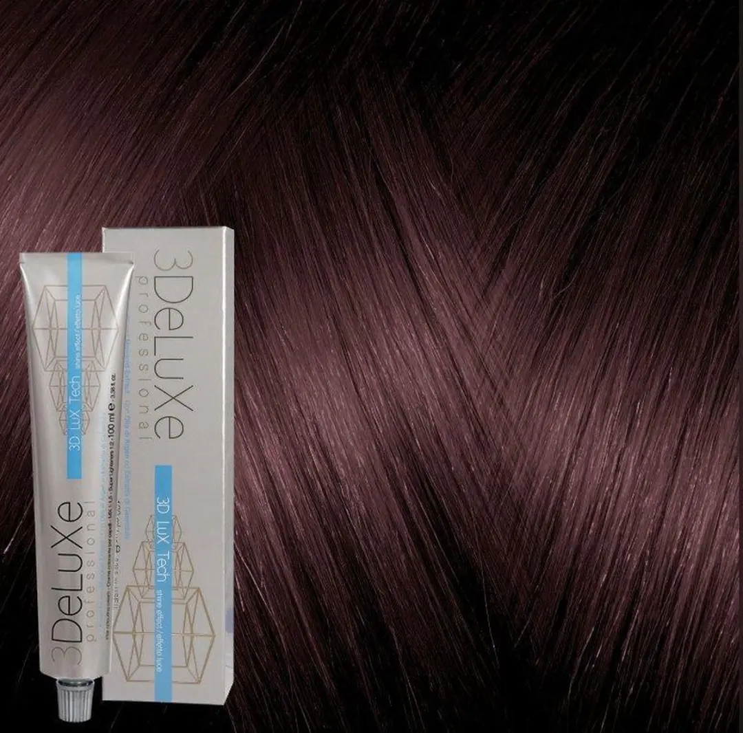 3Deluxe Haarverf Cream 100ml - Rood - Permanent