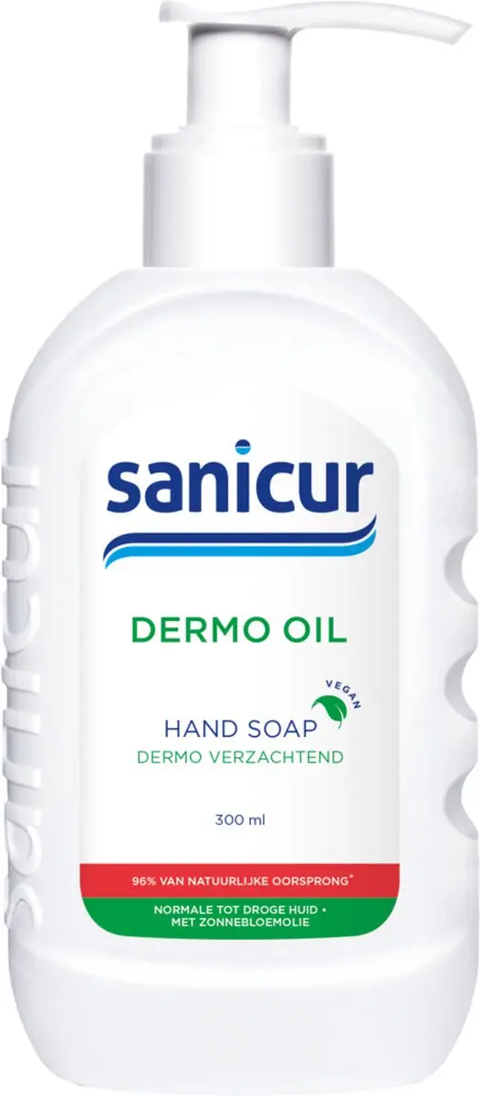 Sanicur Handzeep Dermo Oil 6x300ml