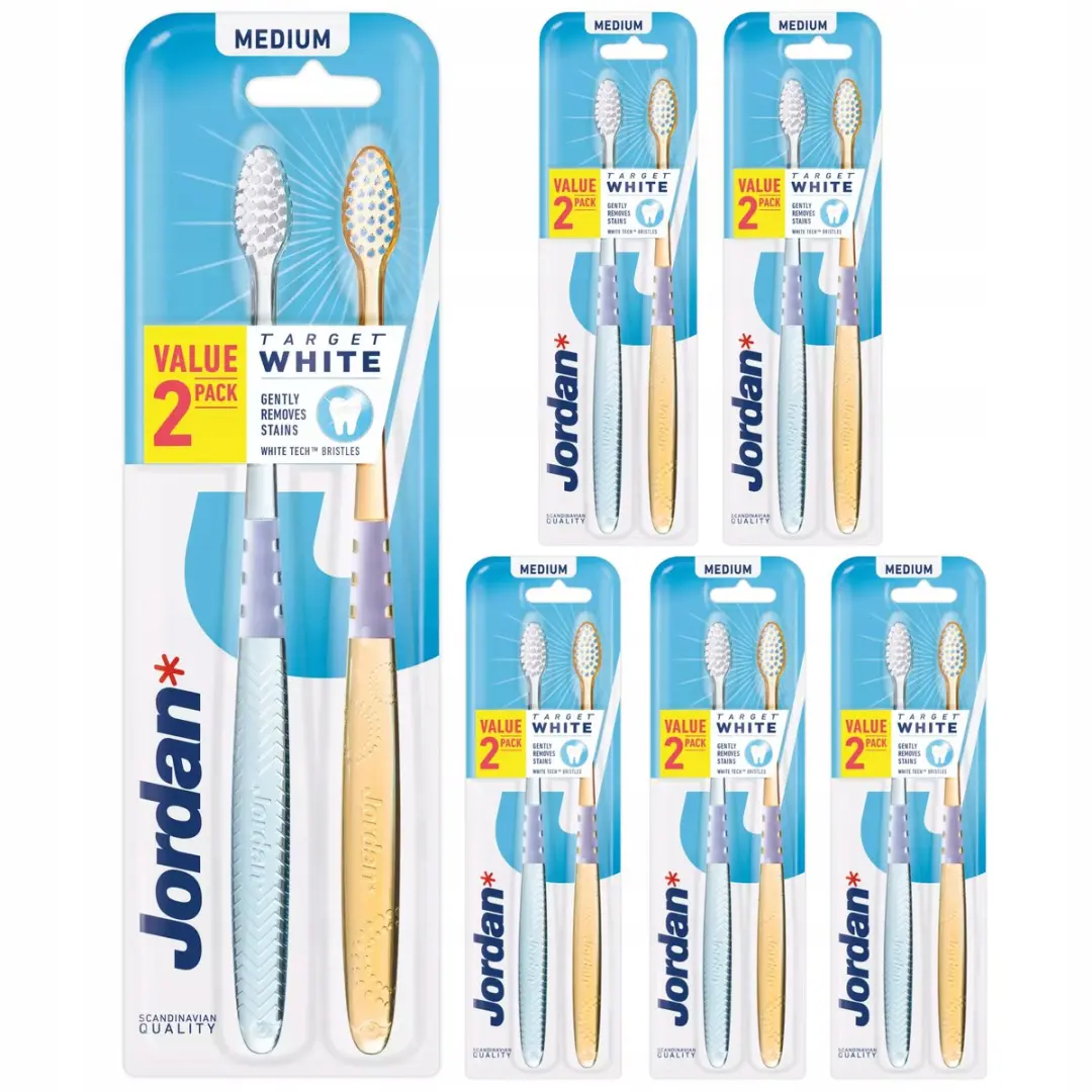 Jordan Target Teeth & Gums Medium Tandenborstels