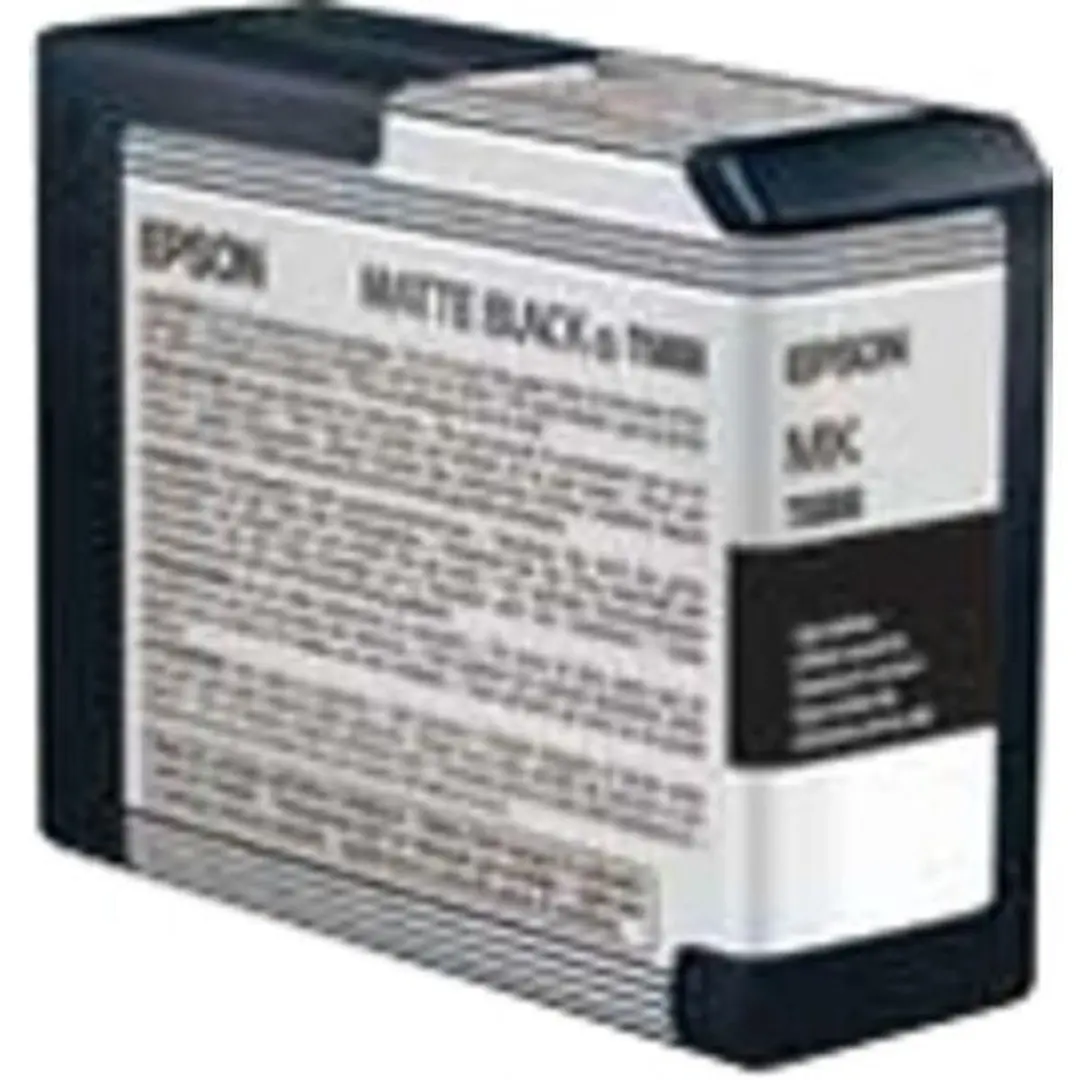 Epson T5808 Inktcartridge Mat Zwart - 80ml