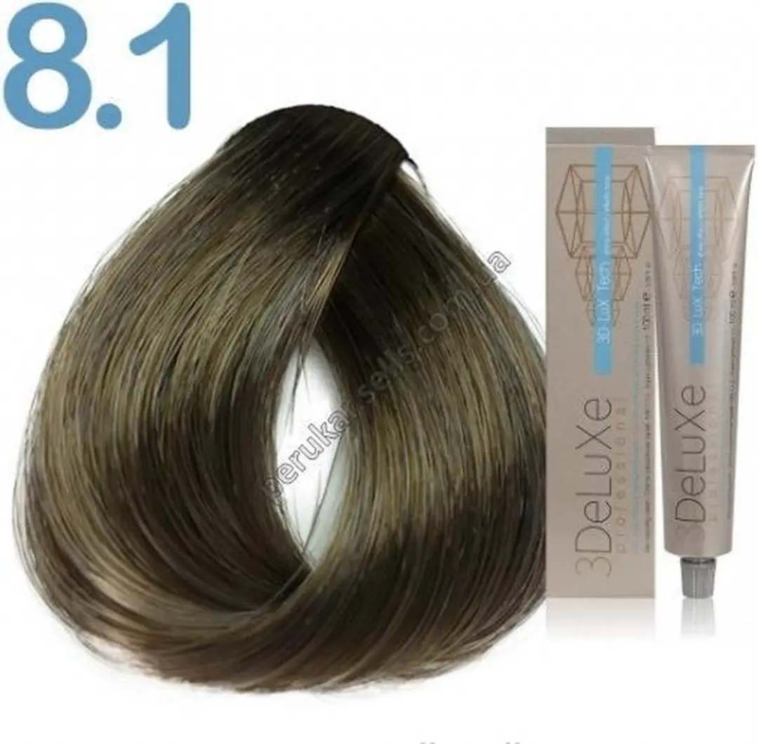 3Deluxe Haarverf Cream 8.1 - 100ml - Permanent
