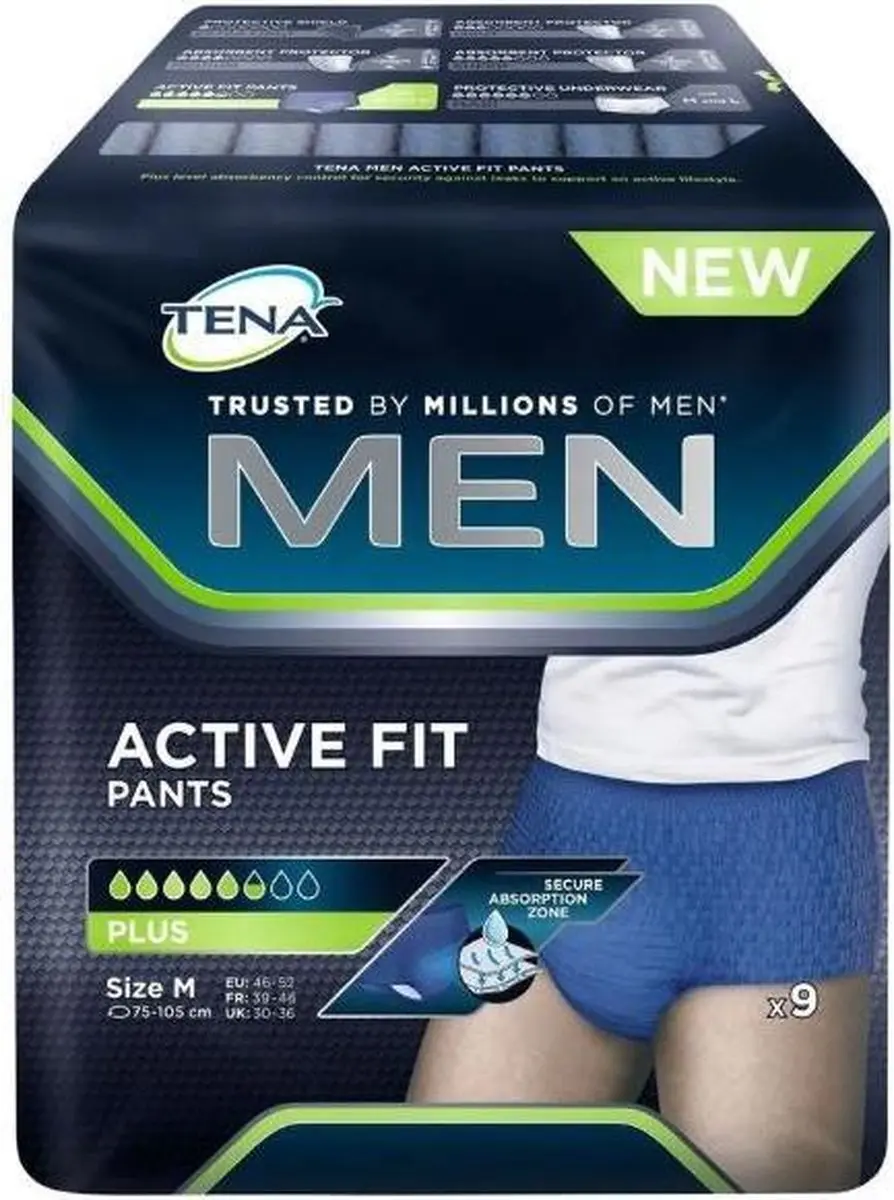 TENA Men Pants Plus Medium