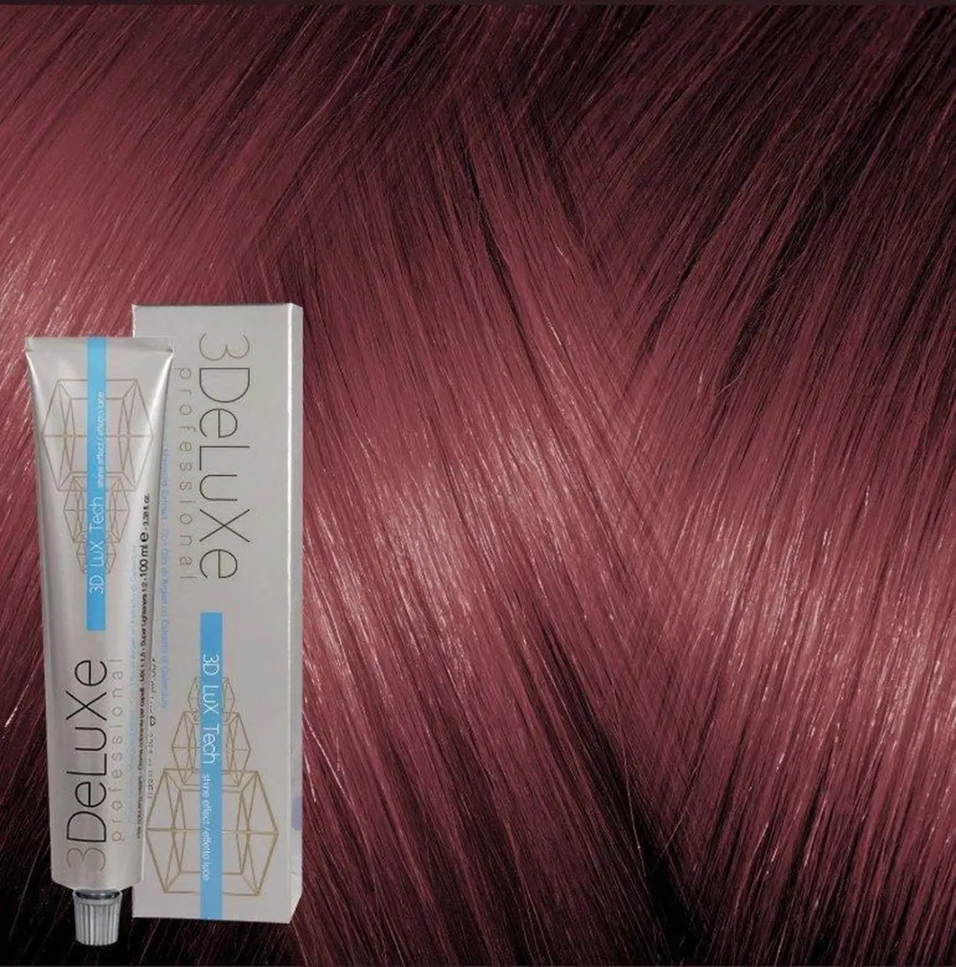 3Deluxe Haarverf Cream 6.62 Rood - 100ml