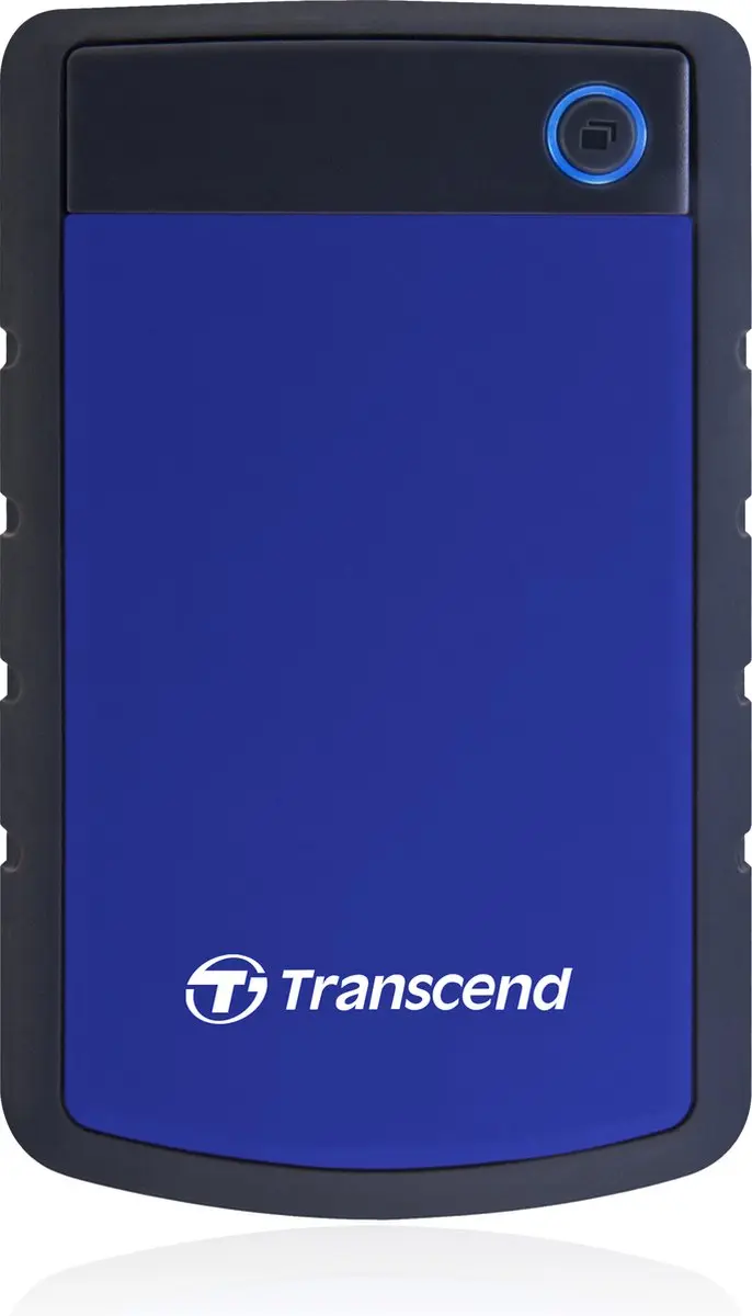 Transcend StoreJet 25H3 Externe Harde Schijf 4TB - Blauw