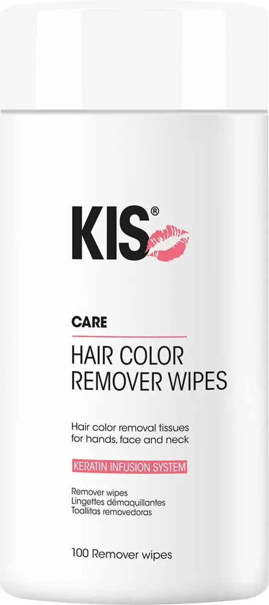 KIS Hair Color Remover Wipes 100 Stuks