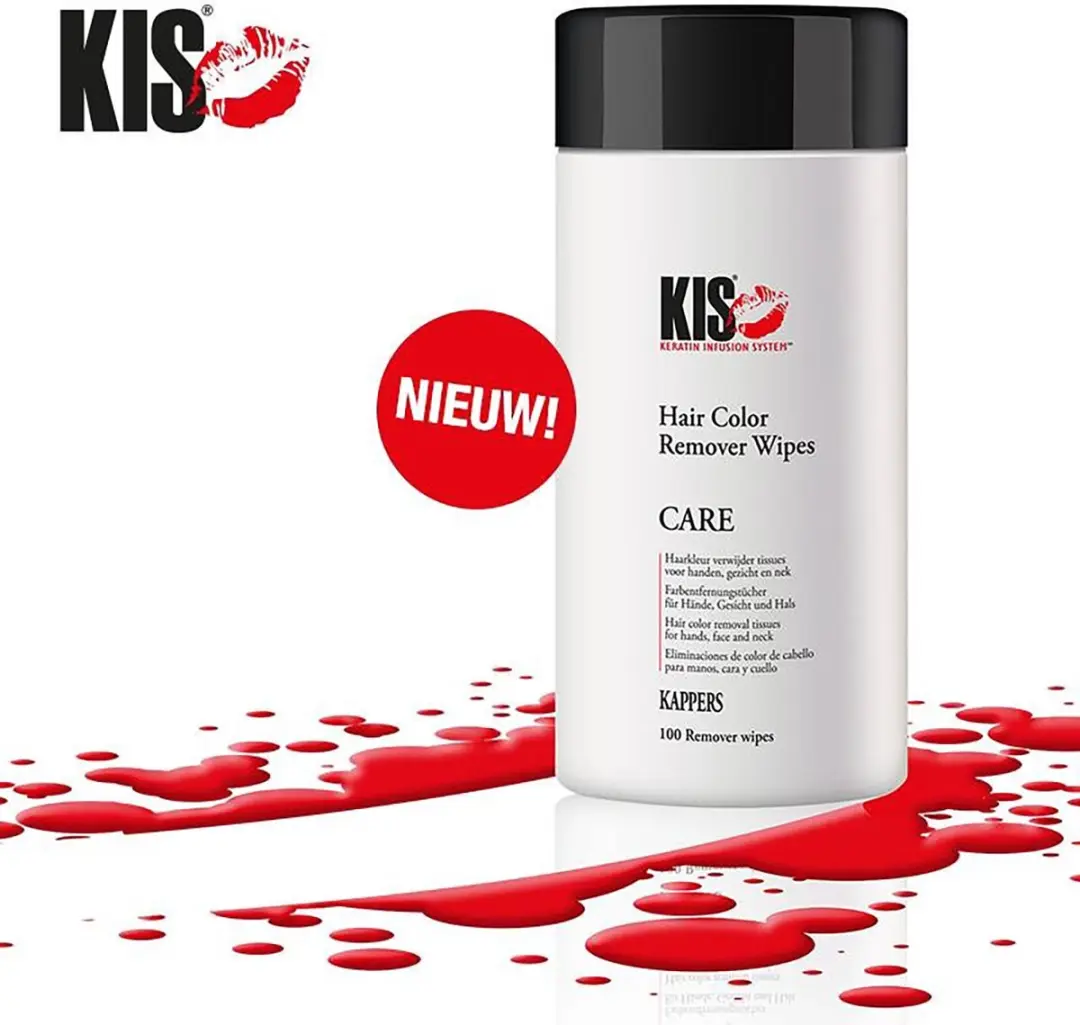 KIS Hair Color Remover Wipes 100 Stuks